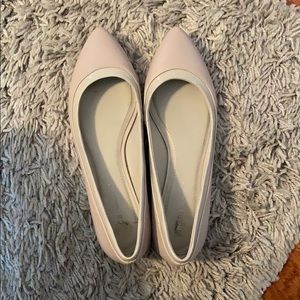 BCBG tan flats